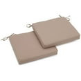 thumbnail image 2 of 20-inch by 19-inch Twill Chair Cushion (Set of Two), 2 of 5