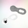 thumbnail image 1 of HONITANO 1Pair Silver Bike Chain Joint Durable Accessory for Temporary Chain Repair, 1 of 8