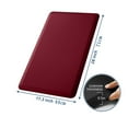 thumbnail image 3 of Fnochy Kitchen Mat Cushioned Anti Fatigue Rug Waterproof, Non Slip, Standing and Comfort Desk/Floor Mats for House Sink Office (Red), 3 of 7