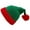 502_Blackish Green, variant on Christmas Decor Santa Hats Adult Cozy Scrub New Year Women's Hats & Caps Adult Size Winter Hat Red