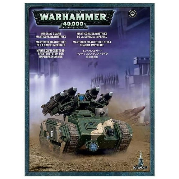 Warhammer 40,000 Astra Militarum Manticore Miniatures