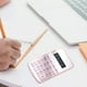 thumbnail image 1 of Calculadora estándar de 8 dígitos con pantalla grande y botones redondos | Calculadora básica de escritorio con teclas silenciosas y sensibles, 1 of 7