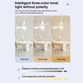 thumbnail image 4 of Lámpara de ventilador Leyfeng dividida desmontable cabezal E27 infinitamente regulable variable de 3 colores, 4 of 8