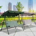 thumbnail image 5 of Costway 75''x52'' Swing Top Cover Canopy Replacement Porch Patio Outdoor, 5 of 10