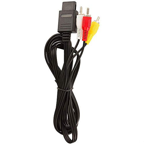 Fast Sun New Slim PlayStation PS1 PS2 PS3 AV Audio Video Cable Cord RCA A/V 6Z