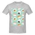 thumbnail image 4 of Bingfone Kawaii Sushi Men'S Loose Fit Short-Sleeve Pocket T-Shirt, 4 of 7