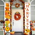 thumbnail image 2 of Thanksgiving Front Porch Banner Happy Fall Porch Sign Fall Outdoor Sign, Thanksgiving Door Decorations for Indoor/Outdoor Party Hanging Decoration, 2 of 7