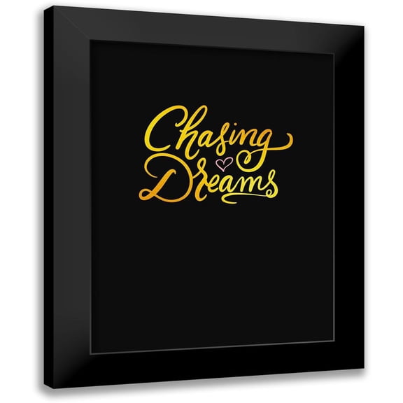Batista, Dee 19x24 Black Modern Framed Museum Art Print Titled - Chasing