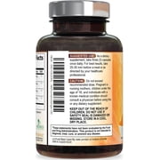 Turmeric Curcumin Supplement - 95% Curcuminoids with Organic Turmeric & Ginger, BioPerine Black Pepper Extract for Best Absorption, Natural Vegan Joint Support, Non-GMO, Bottled in USA - 120 Capsules