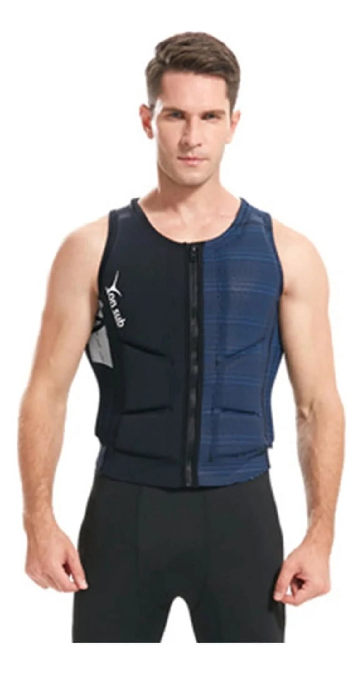 2025 Adult ultra-thin lightweight life jacket, safe and portable zippered life vest