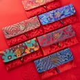 thumbnail image 3 of Chinese Style Lucky Money Bag Cloth Floral Red Envelope Pocket New Year Packet, 3 of 9