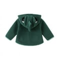 thumbnail image 4 of Lilgiuy Newborn Clothing Baby Boys Girls Winter Coat Cute Solid Warm Knit Animals Outwear Hooded Coat Jacket for Festival Holiday, 4 of 5