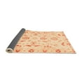 thumbnail image 2 of Ahgly Company Indoor Square Oriental Orange Traditional Area Rugs, 8' Square, 2 of 4