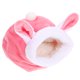 thumbnail image 1 of WASHWEPE Casa Para Mascotas Rosa De Cálida Para Hámster Con Acogedor Y, 1 of 6