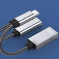 thumbnail image 2 of 2 En 1 Adaptador Usb C2.0 Con Otg Carga Rápida Pd 60w Gris, 2 of 7