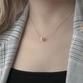 thumbnail image 6 of Anavia To An Amazing New Mom Gift Card, New Mom 925 Sterling Silver Pearl Necklace, Congratulations to the New Mom Gift -[Pink Pearl + Gold Chain], 6 of 7