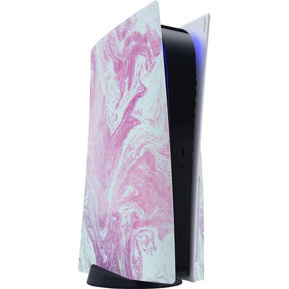 Skinit Marble Blue and Purple Marble PS5 Console Skin