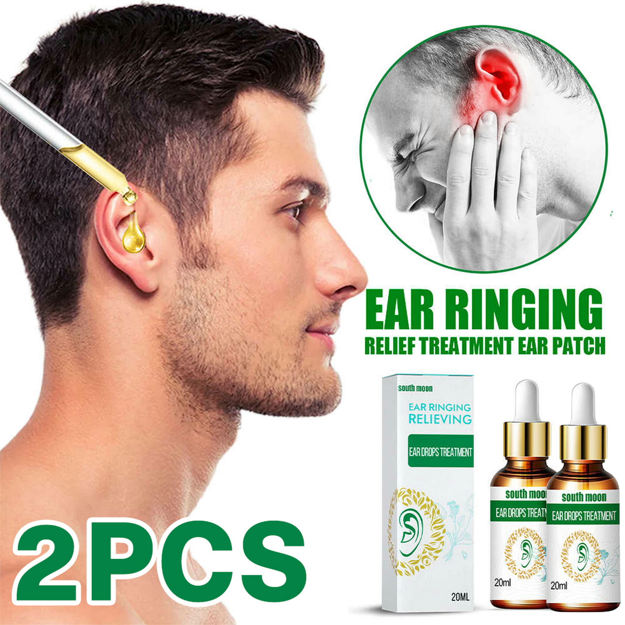 Kiluex 20ml Ear Ringing Treatment Oil Ear Ringing Tinnitus Ear Itching