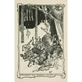 thumbnail image 3 of Henry Justice Ford 11x14 Black Modern Framed Museum Art Print Titled - Hans Fights the Headless Dwarfs (1906), 3 of 5