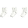 thumbnail image 1 of Wdgfv 3Pairs Toddler Anti Slip Non Skid Socks Baby Little Girls Frilly Ruffle White L, 1 of 3