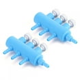 thumbnail image 3 of Plastic Aquarium Water, Control Valve Connector Fish Chip Removal Tools Tube Volume  Air Splitter Oxygen Pump Accessory6 Way, 3 of 8