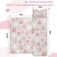 thumbnail image 5 of Pink Dog Paw Toddler Nap Mats for Kids Preschool,Sleeping Mat Bag or Kids,Toddler Sleeping Bag,Toddler Nap Mat or Daycare, 5 of 6