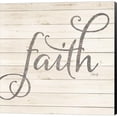 thumbnail image 1 of Metaverse C958994-0120000-8CAAAMA Simple Words - Faith by Marla Rae Canvas Wall Art - 12 x 12 in., 1 of 1