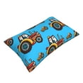 thumbnail image 3 of Bingfone Cartoon Tractor Standard Size Pillowcase, Long Staple Pure Cotton Envelope Closure Pillow Cover,14"X20", 3 of 9