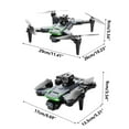 Bvxeep Drones with Camera 4K, S166GPS UAV High Definition Streaming