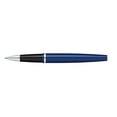 thumbnail image 4 of Cross Calais Refillable Gel Ink Rollerball Pen, Medium Rollerball, Includes Premium Gift Box - Chrome/Blue, 4 of 5