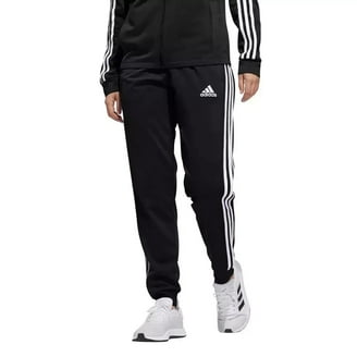 adidas 3-Stripe Tricot Jogger Black/White - Walmart.com