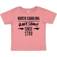thumbnail image 3 of Inktastic North Carolina Awesome Since 1789 Boys or Girls Baby T-Shirt, 3 of 5
