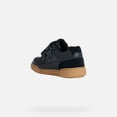 thumbnail image 6 of SALE FW23 Geox J Poseido Black/Cognac Double Velcro Round Toe Sneaker J16BCC by, 6 of 6