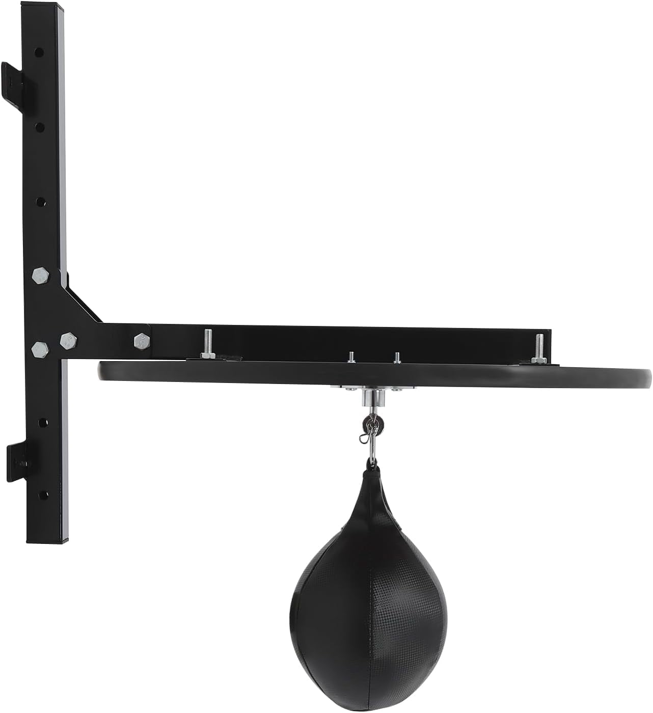 Miumaeov Speed Bag Platform Kit, Heavy Duty Adjustable Height Boxing Training Equipment with Punching Ball All-in-One Boxing Training Equipment