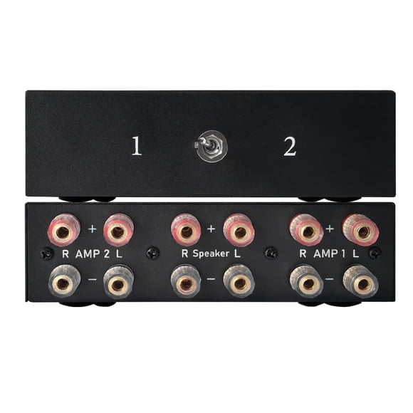 Amplificador y selector de altavoces Azduou bidireccional de 2 vías