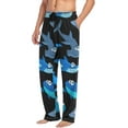 thumbnail image 5 of Top-kevin Fish Cartoon Pattern Pajama Pants for Men Men's Pajama Pants Mens Pajama Bottoms with Drawstring, 5 of 13