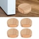thumbnail image 1 of Juego De Tope De Puerta De Madera, Fácil Instalación, Evita Resbalones, Resistente A Colisiones, Soporte De Tope De Puerta Redondo, Adecuado Para Puertas Interiores Y Exteriores, 1 of 7