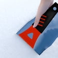 thumbnail image 5 of EXLEAF Ice Scraper for Car Windshield,Snow Scraper for Car,Ice Scraper for Cars and Small Trucks,Scratch Free Ice Snow Frost Removal Tool Non-Slip Handle(7.17*2.95In), 5 of 7