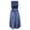 Dark Blue, variant on Women's Oktoberfest Traditional Bavarian Dirndl Dress with Apron Cosplay Retro Court Style Festival Party Outfit