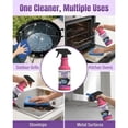 thumbnail image 4 of Fast-Acting Heavy- Duty Grill Degreaser Spray, Powerful Cleaner for BBQ Grills, Removes Burnt Food & Grease, Ideal for Outdoor Use, 4 of 7