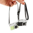 thumbnail image 3 of Mini Camera Keychain Dollhouse SLR Camera Model W/Shutter Flash Camera Keyring Bag Pendant Necklace Pendant Doll Dress Up Toy, 3 of 14