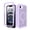 Purple, variant on Dteck Magnetic Case for iPhone 16e / iPhone 17e, Compatible with MagSafe, Translucent Back with Front Frame Rugged Shockproof Protective Cover,Black