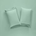 thumbnail image 6 of Modern Threads 4-Piece Crochet Lace Hem Seafoam Green Microfiber Bed Sheet Set, Queen, 6 of 17