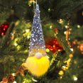 thumbnail image 1 of Adorno Navideño de Muñeco Sin Rostro de Papá Noel con Purpurina Xihbxyly, 1 of 6