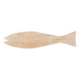thumbnail image 6 of FRCOLOR Unfinished Fish Shaped Wood Cutout Fish Wood Crafts Blank Wooden Fish Shaped Hanging Ornament For Wedding Birthday Ocean Animal Themed Party Decoration, 6 of 8