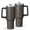 Black-1, variant on Modern 40oz Tumbler– Stainless Steel Insulated Tumbler with Handle and Straw, Large Capacity Travel Cup for Hot & Cold Drinks