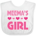 thumbnail image 3 of Inktastic Meema Girl Granddaughter Girls Baby Bib, 3 of 4