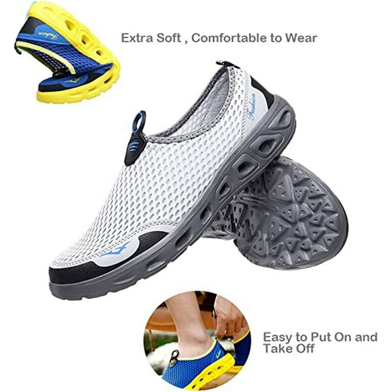 Men-Women Breathable Mesh Shoes Lightweight Quick-drying Wading