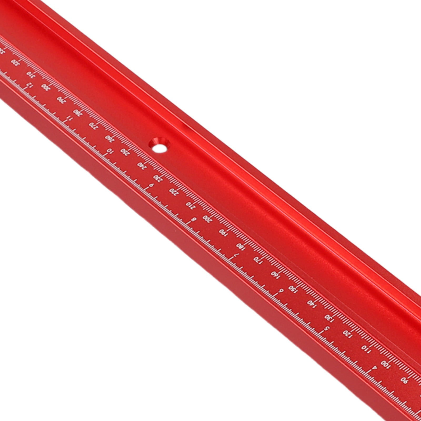 Aluminum Alloy 45 Type- T-Track T-Slot Miter Track Fixture for Router Table 500Mm