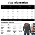 thumbnail image 2 of Women's 2025 Fall Fashion Oversized Button V-Neck Hoodie, Casual Drawstring Hooded Knit Sweatshirt with Cable Ribbed Design, Soft Breathable Long Sleeve Pullover for Daily Wear White S, 2 of 7